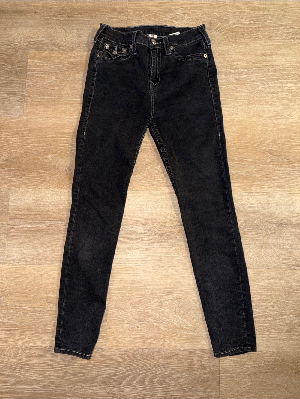True Religion Black Women’s High-Rise Skinny Jeans